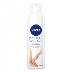 НИВЕА ПРОТЕКТ & ШЕЙВ Гел за бръснене, дамски 200мл | NIVEA PROTECT & SHAVE Shaving gel, female 200ml