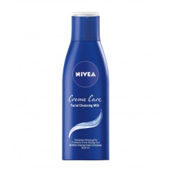 НИВЕА КРЕМ КЕЪР Почистващо мляко за лице за всеки тип кожа 200мл | NIVEA CREME CARE Facial cleansing milk for all skin types 200ml