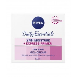 НИВЕА ДЕЙЛИ ЕСЕНШЪЛС Основа за нанасяне на грим 50мл | NIVEA DAILY ESSENTIALS Express primer for dry skin 50ml