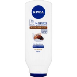 НИВЕА ПОД ДУША КАКАО Лосион за тяло за нормална към суха кожа 250мл | NIVEA IN-SHOWER COCOA Body moisturizer, skin conditioner for normal to dry skin 250ml
