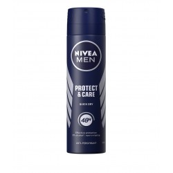 НИВЕА МЕН ПРОТЕКТ & КЕЪР Дезодорант спрей 150мл | NIVEA MEN PROTECT & CARE Anti-perspirant spray 150ml