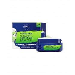 НИВЕА УРБАН ДЕТОКС Нощна детоксикираща маска 50мл | NIVEA URBAN DETOX Good night detox mask 50ml