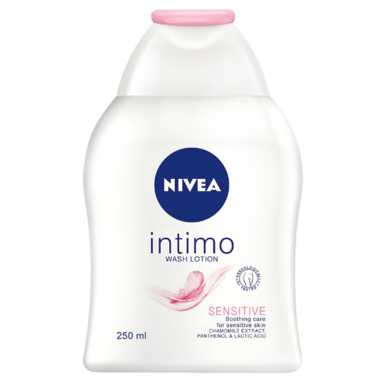 НИВЕА ИНТИМО СЕНЗИТИВ Интимен измивен лосион 250мл | NIVEA INTIMO SENSITIVE Intimate wash lotion 250ml