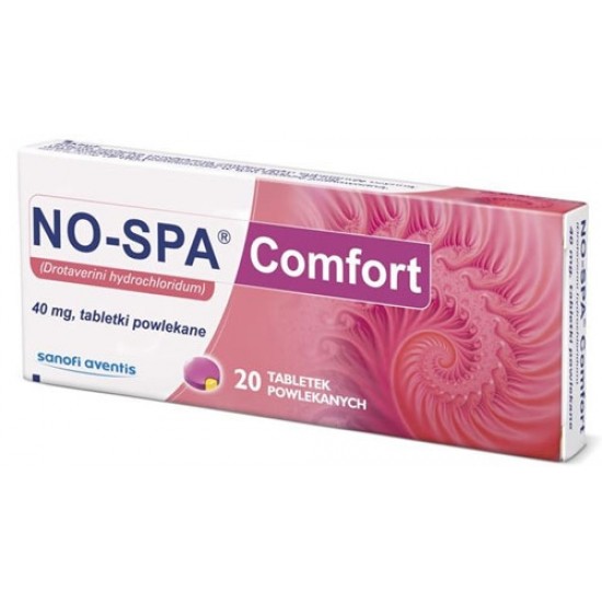 НО-ШПА КОМФОРТ 40мг. филмирани таблетки 24бр. | NO-SPA COMFORT 40mg film-coated tablets 24s