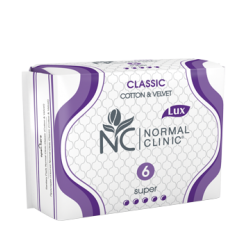 НОРМАЛ КЛИНИК КЛАСИК КОТЪН Дамски превръзки Супер 6бр. | NORMAL CLINIC CLASSIC COTTON Ladies pads Super 6s
