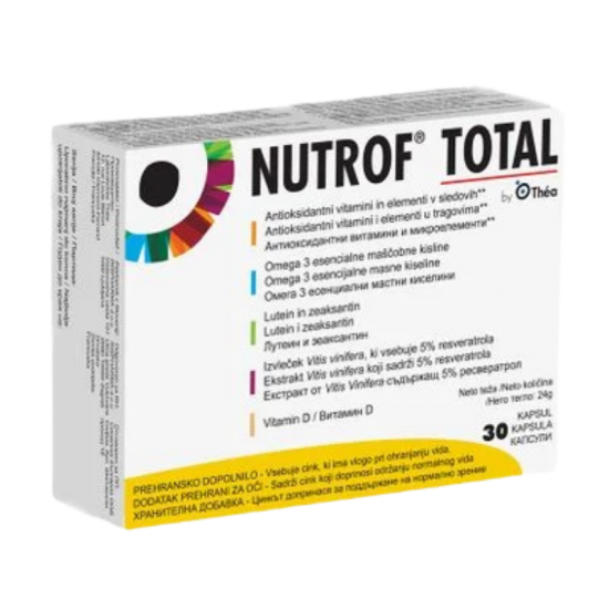 НУТРОФ ТОТАЛ капсули x 30бр | NUTRОF TOTAL caps x 30s
