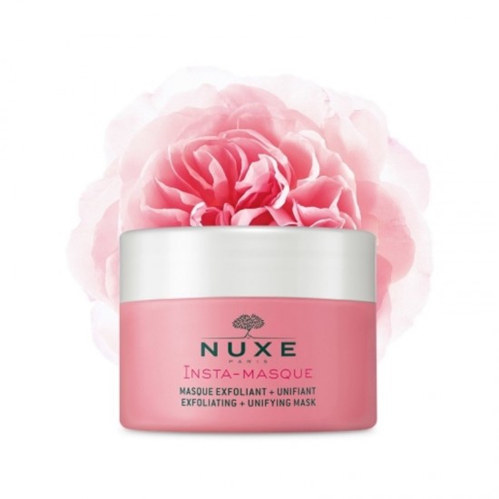 НУКС ИНСТА МАСК Ексфолираща и изравняваща тена маска за лице 50мл | NUXE INSTA-MASQUE Exfoliating + Unifying Mask 50ml