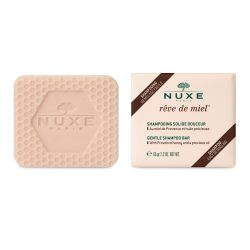 НУКС Твърд шампоан за коса и тяло 65гр | NUXE Reve de Miel Gentle shampoo bar 65g