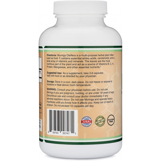 Моринга капсули x 210 бр Дабъл Ууд | Moringa caps x 210 s Double Wood