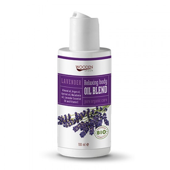 УДЪН СПУУН Релаксиращо олио за тяло с лавандула 100мл | WOODEN SPOON Body Oil Blend Lavender 100ml