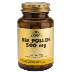 ПЧЕЛЕН ПРАШЕЦ 500мг таблетки 100 бр. СОЛГАР | BEE POLLEN 500mg tabs 100s SOLGAR