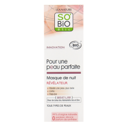 СО'БИО PERFECT SKIN Хидратиращa нощна крем-маска 50мл | SO'BIO PERFECT SKIN Revealaing overnight mask 50ml