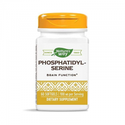 ФОСФАТИДИЛ-СЕРИН 500мг. 60бр. капсули НЕЙЧЪР'С УЕЙ | PHOSPATIDYL-SERINE 500mg 60s caps NATURE'S WAY