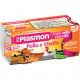 ПЛАЗМОН Пюре Пилешко и Телешко месо 4+ 2x80гр | PLASMON Pollo e Vitello 4+ 2x80g