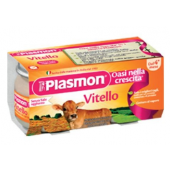 ПЛАЗМОН Пюре Телешко месо 4+ 2x80гр | PLASMON Vitello 4+ 2x80g