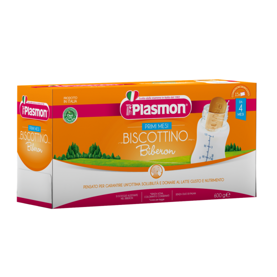 ПЛАЗМОН Бебешки бишкоти Биберон 600гр | PLASMON Biscottino Biberon 600g