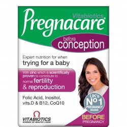 ПРЕГНАКЕЪР за ЗАЧЕВАНЕ за жени 30 таблетки | PREGNACARE Before Conception 30 tabs