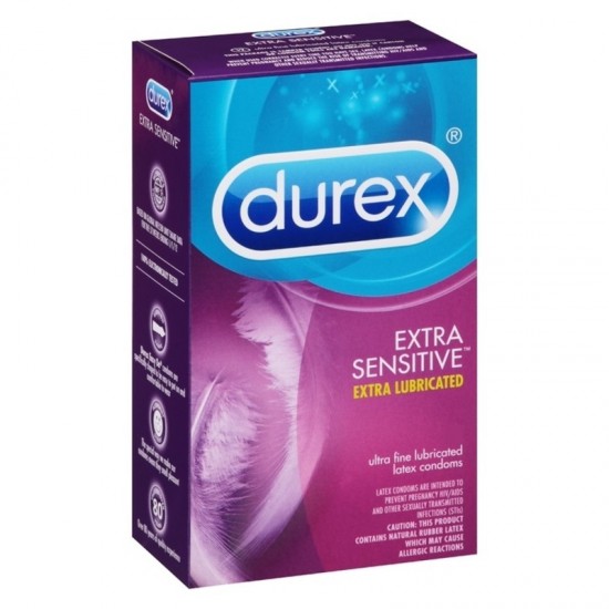 ДЮРЕКС ЕКСТРА СЕНЗИТИВ презервативи 10бр. | DUREX EXTRA SENSITIVE condoms 10 pack