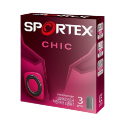 СПОРТЕКС ШИК презервативи 3бр | SPORTEX CHIC condoms x 3s