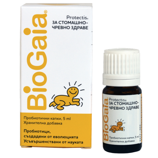 БИОГАЙА Пробиотик капки 5мл | BioGaia Probiotic drops 5ml