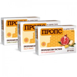 ПРОПС пастили, различни вкусове, 18бр ФОРТЕКС | PROPS pastilles 18s FORTEX