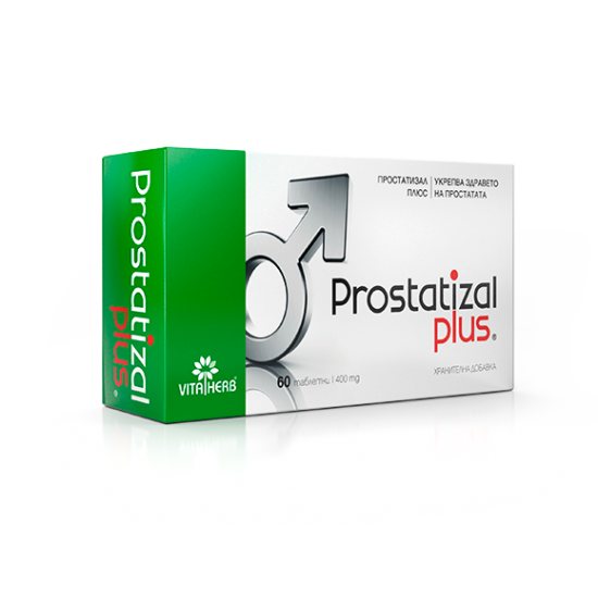 ПРОСТАТИЗАЛ ПЛЮС 400мг. 60 бр таблетки. ВИТАХЕРБ | PROSTATIZAL PLUS 400mg 60s tabs VITAHERB