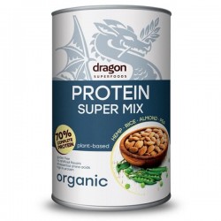 ДРАГОН СУПЕРФУУДС БИО Протеинов Шейк СУПЕРМИКС 450гр | DRAGON SUPERFOODS BIO Protein Shake SUPERMIX 450g