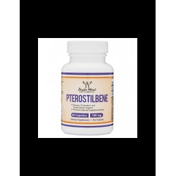 Птеростилбен капсули x 60 бр Дабъл Ууд | Pterostilbene caps x 60 s Double Wood