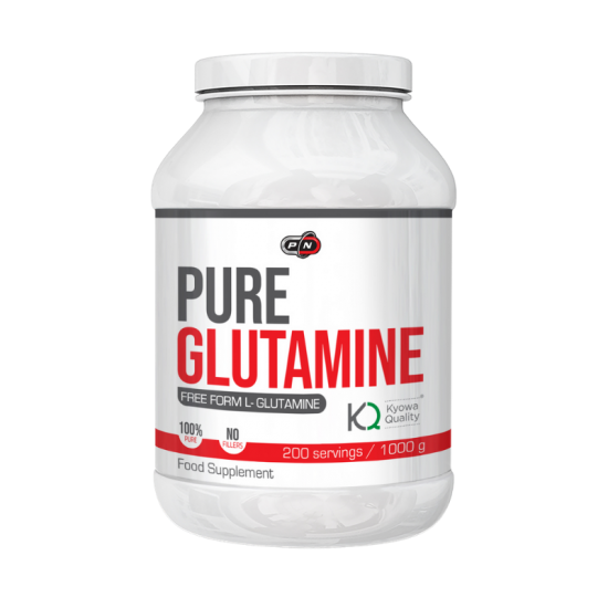 100% ЧИСТ ГЛУТАМИН прах 1000гр ПЮР НУТРИШЪН | 100% PURE GLUTAMINE pwd 1000g PURE NUTRITION
