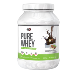ПЮР УЕЙ - ШОКОЛАД И ЛЕШНИК ПРАХ 908ГР ПЮР НУТРИШЪН | PURE WHEY - CHOCOLATE HAZELNUT PWD 908G PURE NUTRITION