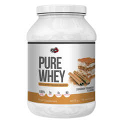 ПЮР УЕЙ СУРОВАТЪЧЕН ПРОТЕИН - КАНЕЛА прах 2272гр ПЮР НУТРИШЪН | PURE WHEY - CINNAMON CAKE pwd 2272g PURE NUTRITION 