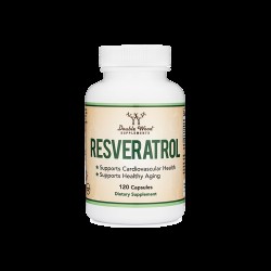 Ресвератрол 500мг капсули x 120 бр Дабъл Ууд | Resveratrol caps x 120 s Double Wood