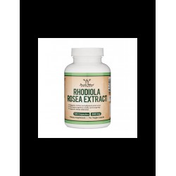 Златен корен (родиола) екстракт капсули x 120 бр Дабъл Ууд | Rhodiola Rosea Extract caps x 120 s Double Wood