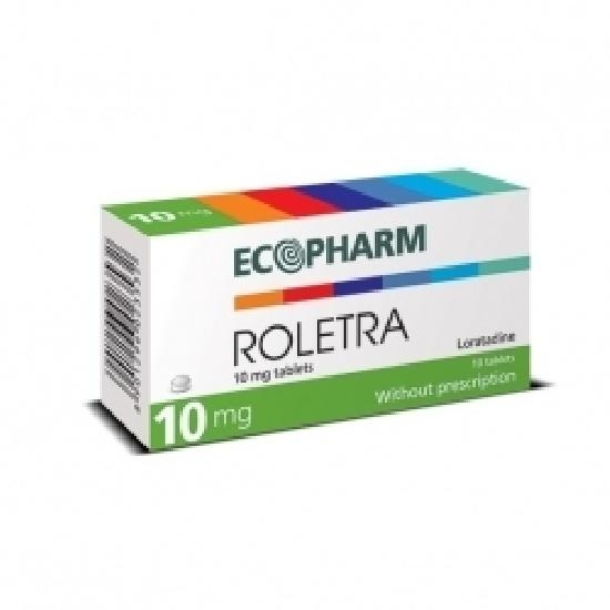 РОЛЕТРА 10мг. таблетки 10бр. | ROLETRA 10mg tablets 10s