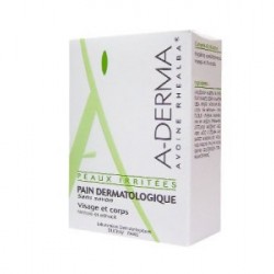 А-ДЕРМА Дерматологичен сапун с мляко от овес 100гр | A-DERMA ESSENTIAL CARE Pain dermatologique au lait d'avoine 100gr