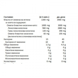 ВЕЧЕРНА ИГЛИКА МАСЛО 1300мг капсули 120бр НЕЙЧЪР'С УЕЙ | EVENING PRIMROSE OIL 1300mg 120s softgels NATURE'S WAY
