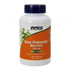 САО ПАЛМЕТО 550мг капсули 100 бр. НАУ ФУУДС | SAW PALMETTO 550mg caps 100s NOW FOODS