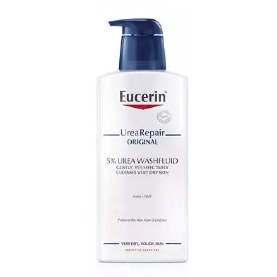 ЮСЕРИН УРЕА РЕПЕЪР ПЛЮС Измиващ флуид с 5% Уреа 400мл | EUCERIN UREA REPAIR PLUS Washfluid with 5% Urea 400ml