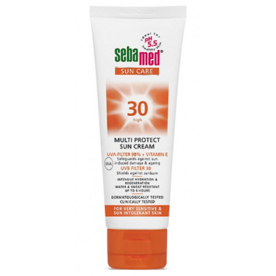 СЕБАМЕД Слънцезащитен крем за лице и тял SPF30 75мл | SEBAMED Multi protect Sun cream SPF30 75ml
