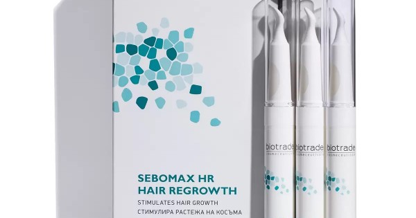 СЕБОМАКС HR стимулиращ гел против косопад 3 х 8,5мл БИОТРЕЙД SEBOMAX HR ...