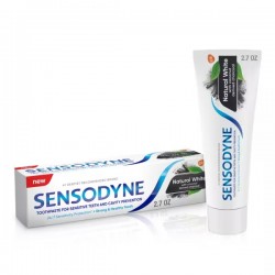 СЕНСОДИН Паста за зъби с активен въглен НАТУРАЛ УАЙТ 75мл | SENSODYNE Toothpaste NATURAL WHITE with activated charcoal 75ml