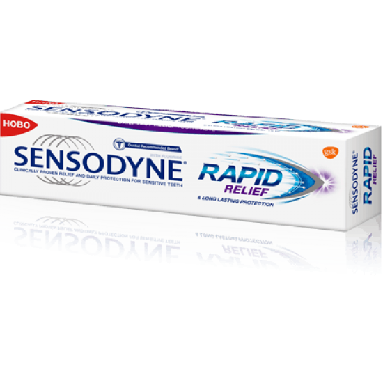 СЕНСОДИН Паста за зъби РАПИД РЕЛИЙФ 75мл | SENSODYNE Toothpaste RAPID RELIEF 75ml