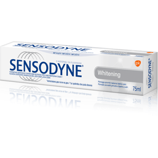 СЕНСОДИН Паста за зъби ЕКСТРА УАЙТЕНИНГ 75мл | SENSODYNE Toothpaste EXTRA WHITENING 75ml