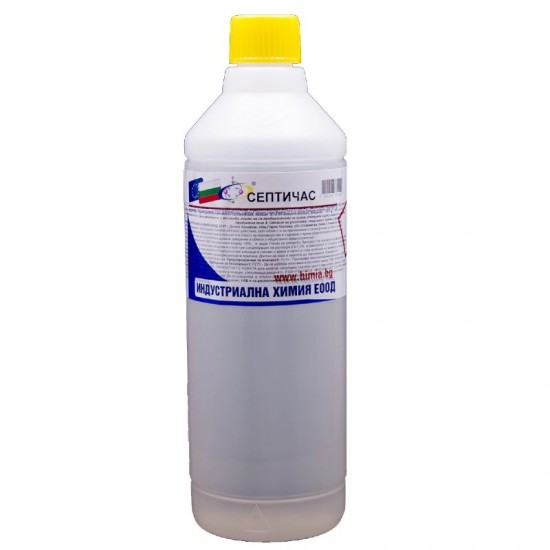 СЕПТИЧАС Алкохолен дезинфектант за повърхности 1л | SEPTICHAS Alcoholic disinfectant for surfaces 1l