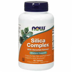СИЛИКА КОМПЛЕКС 500 мг 90 табл НАУ ФУУДС | SILICA COMPLEX 500 mg 90 tabs NOW FOODS
