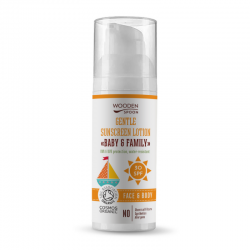 Слънцезащитен лосион SPF30 50мл УДЪН СПУУН | Sunscreen lotion Baby & Family SPF30 50ml WOODEN SPOON 