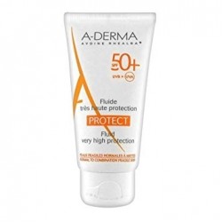 А-ДЕРМА ПРОТЕКТ Невидим флуид за лице SPF50+ 40мл | A-DERMA PROTECT Fluide invisible SPF50+ 40ml