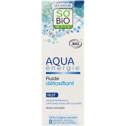 СО'БИО AQUA ENERGIE Нощен детокс-флуид 50мл | SO'BIO AQUA ENERGIE Night detoxifying fluid 50ml