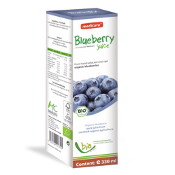 БИО СОК ОТ СИНЯ БОРОВИНКА 330мл (концентрат) АБОФАРМА | BIO JUICE BLUEBERRY 330ml (concentrate) ABOPHARMA
