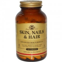ФОРМУЛА ЗА КОЖА, НОКТИ И КОСА таблeтки 120бр СОЛГАР | SKIN, NAILS AND HAIR FORMULA tablets 120s SOLGAR